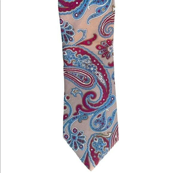 Christian Dior tie mens vintage 100% silk tie - Picture 1 of 8